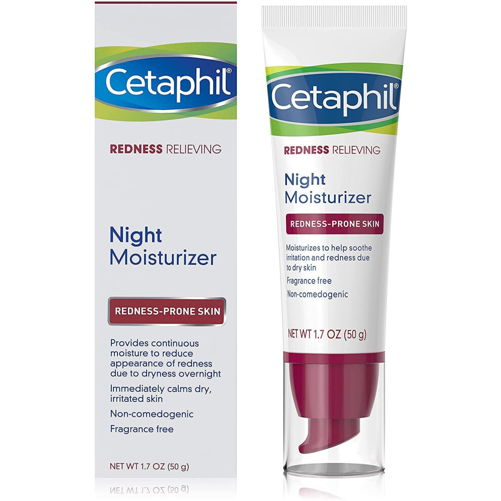 Cetaphil Redness Relieving Night Moisturizer, 1.7 oz