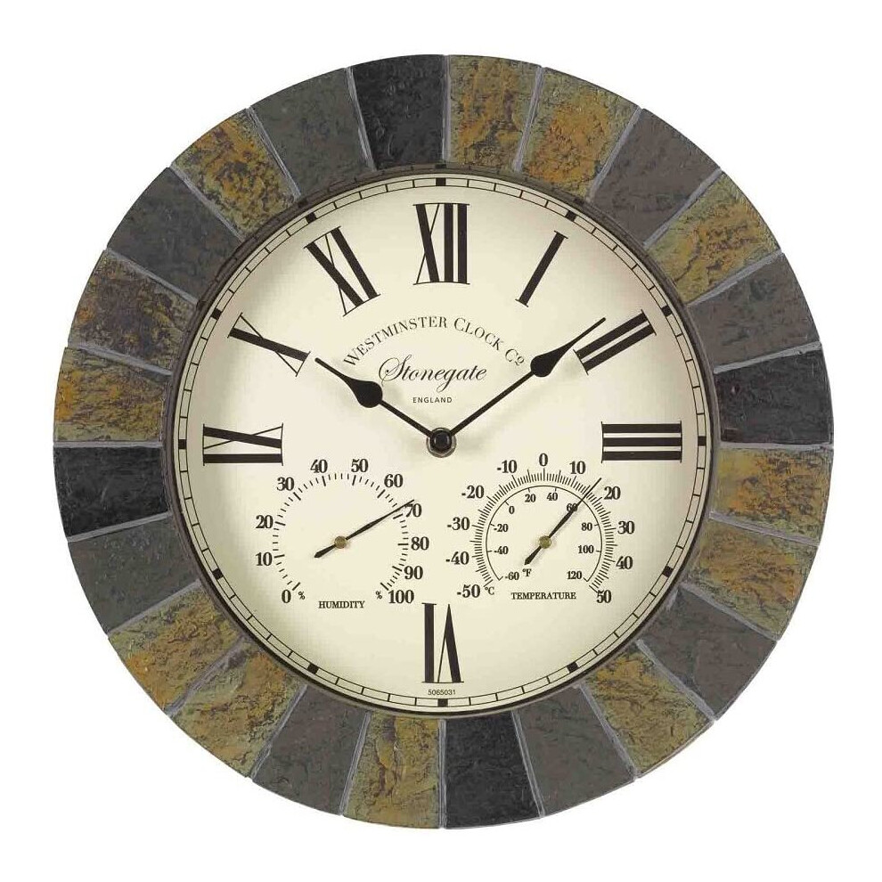 Outside In Designs 5065031 – Clock + Thermometer stongate