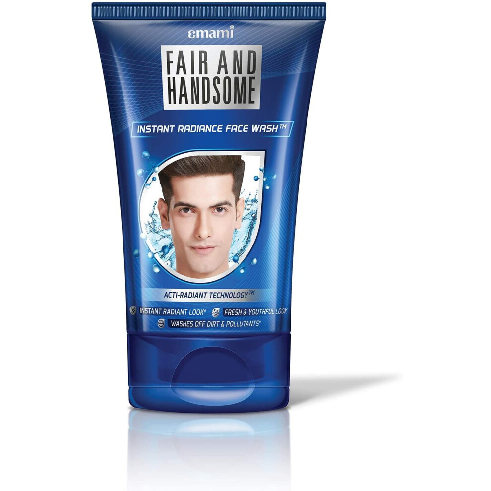 Fair and Handsome Instant Fairness Face Wash, 100g