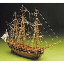 Mantua President English Frigate 1750 Period 1:60 Scale Wooden Model Ship Kit
