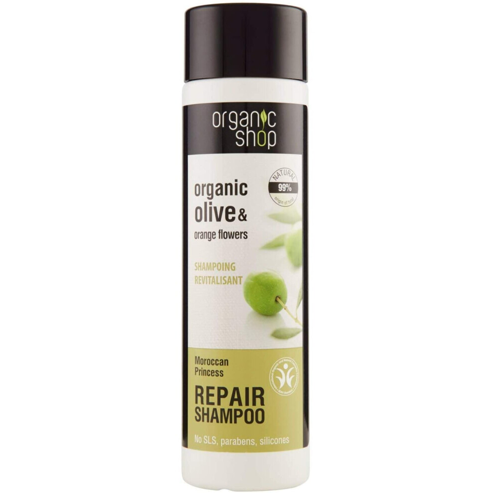Visit-The-Organic-Shop-Store Orange Organic Shop Olive & Flowers Restructuring Shampoo - 280Ml