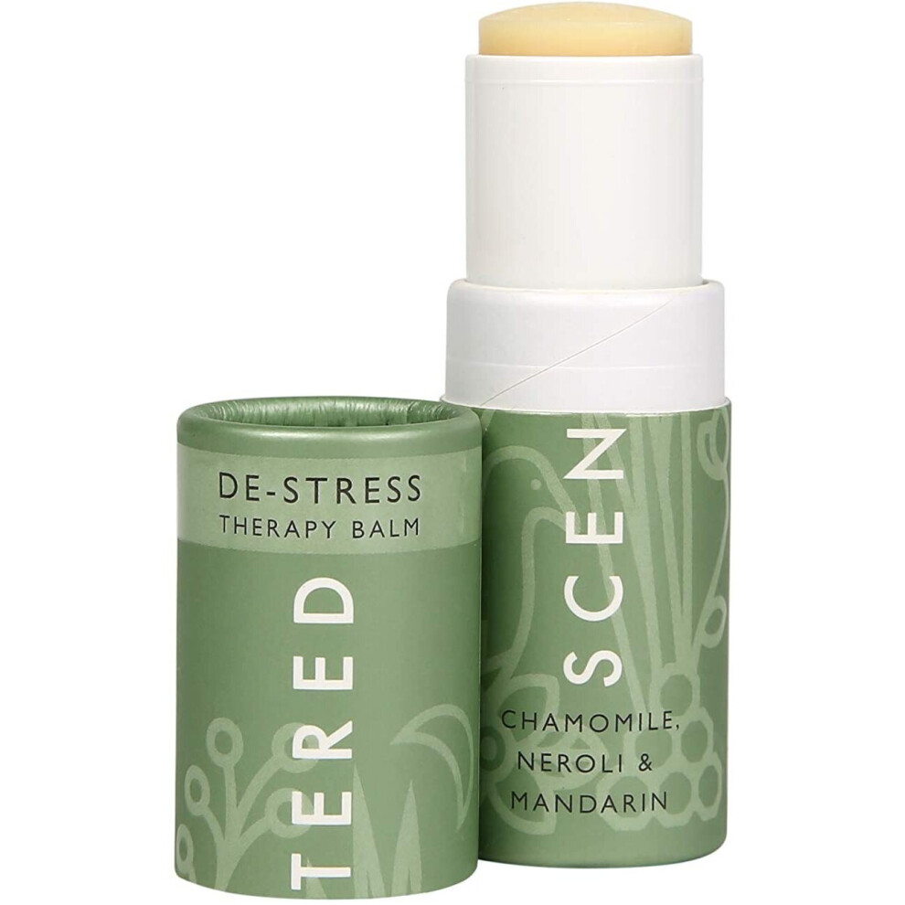 Scentered DE-Stress Aromatherapy Balm Stick - Supports Relaxation, Calmness & Stress Relief - Chamomile, Jasmine & Cedarwood Blend