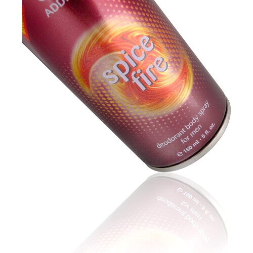 Addiction SPICE FIRE Men Deodorant Body Spray Long Lasting 150ml (6