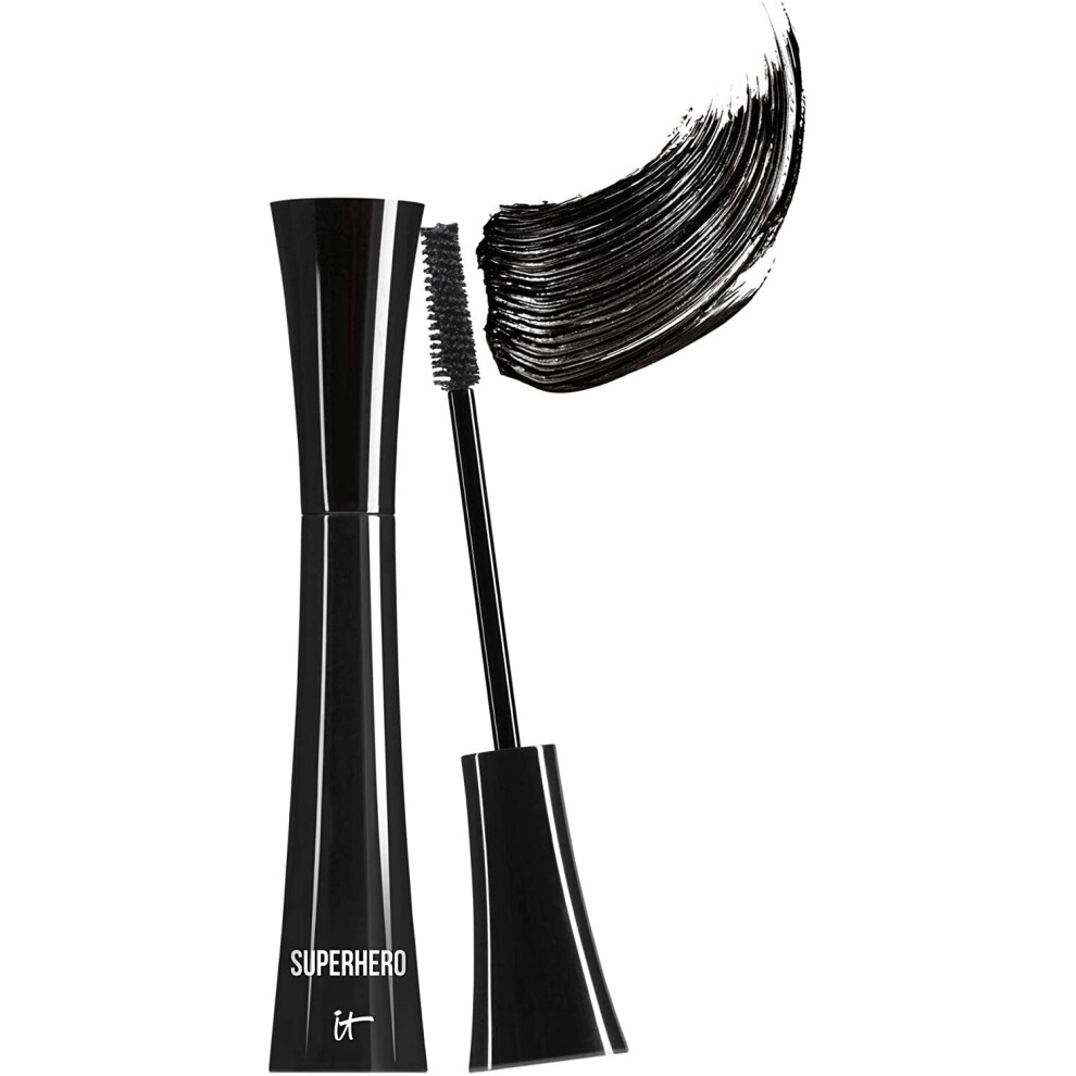 IT Cosmetics Superhero Elastic Stretch Volumizing Mascara-NEW! by It Cosmetics
