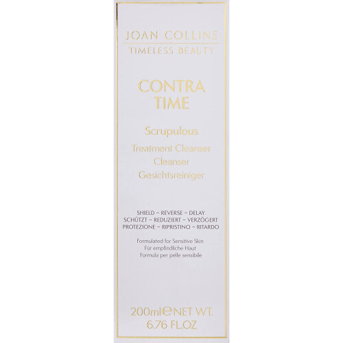 Joan Collins Contra Time Scrupulous Treatment Cleanser 200ml 1