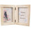 Sass & Belle Double White Wood Photo Frame 1