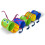 Brainbox Wikki Stix Rainbow Pack Games 2