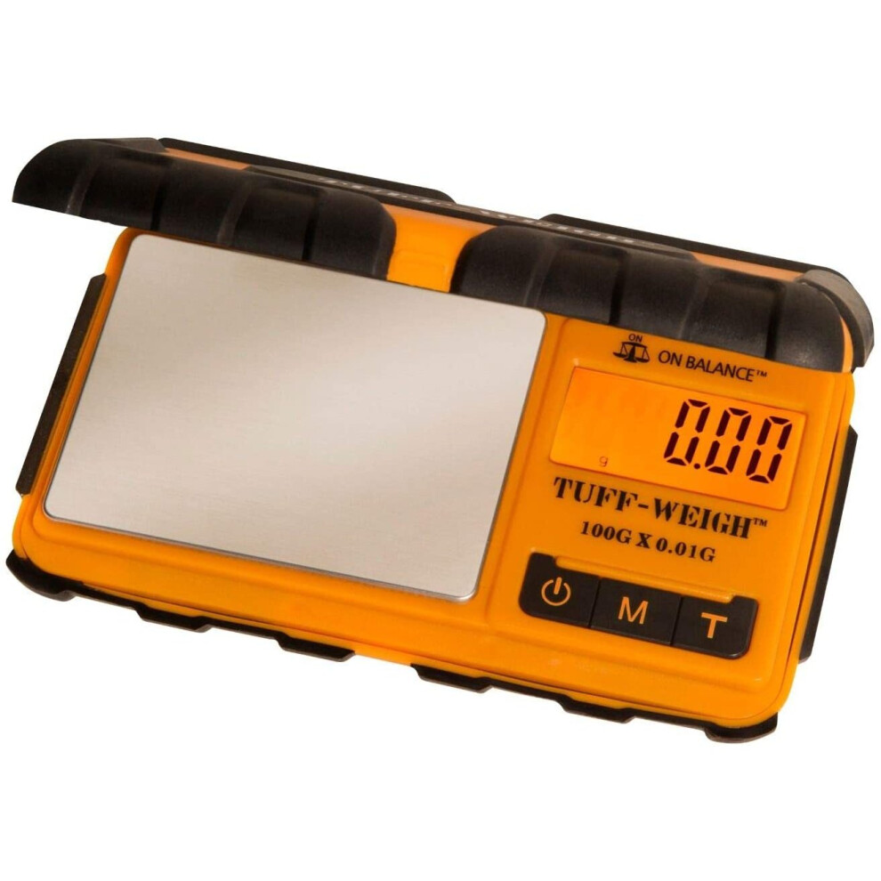 On Balance Tuff-Weigh Digital Pocket Scale 100G X 0.01G 5060347971222