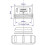 McAlpine McAlpine S23U Waste Pipe Blank Cap-1.25 inch, White 2