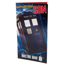 Doctor Who"Son" Birthday Card