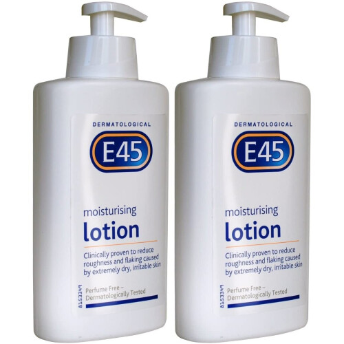 E45 E45 Dermatological Lotion 500ml Pump TWIN PACK