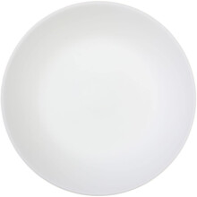 Corelle 3121 26 cm Vitrelle Glass Winter Frost White Dinner Plate, Pack of 6