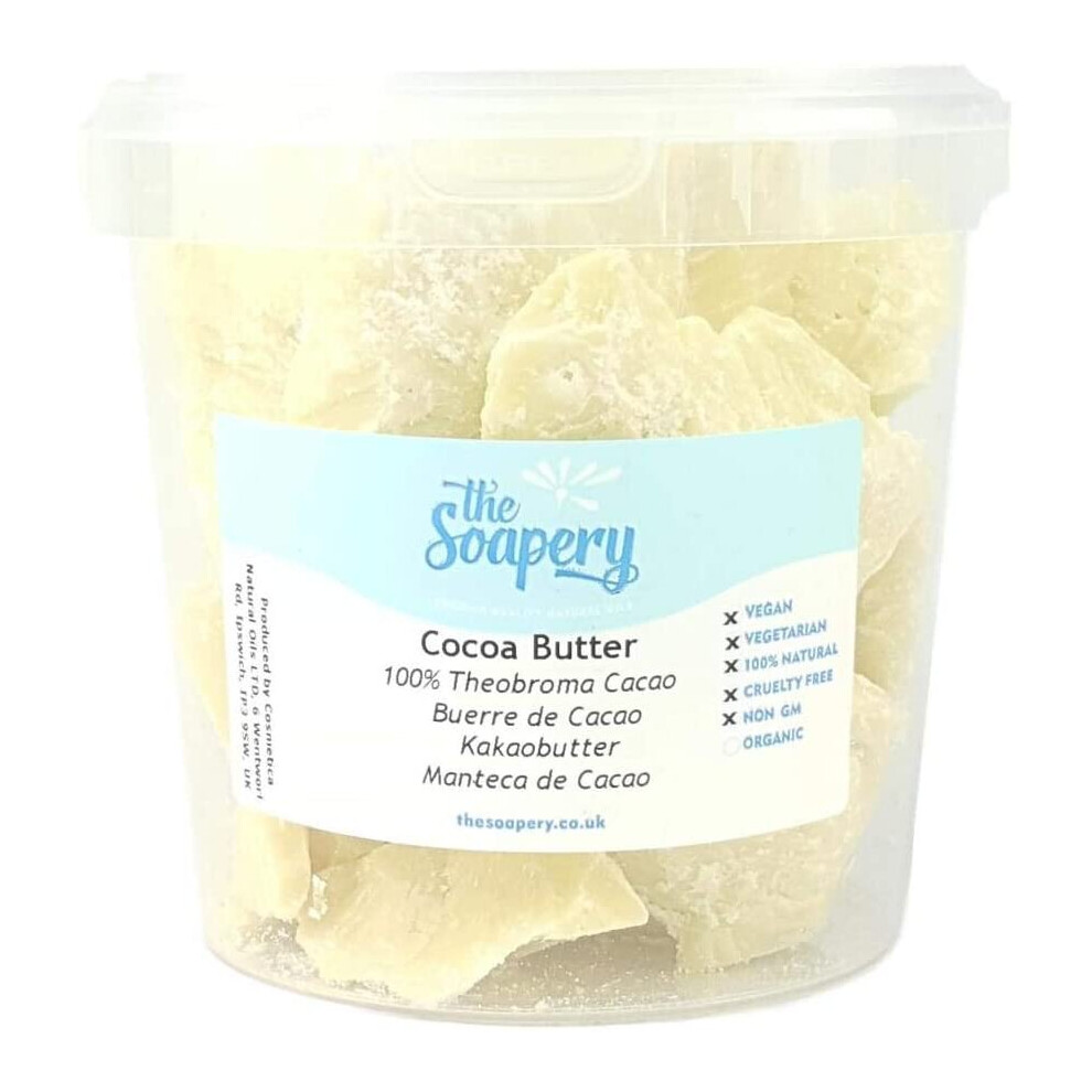 Brand:-Thesoapery Cocoa Butter 1Kg - Unrefined - 100% Natural And Pure