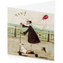 " Yay! " Sam Toft Open Greeting Card - ST983