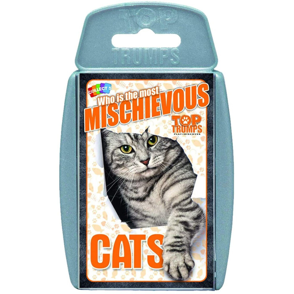 Cats Top Trumps Card Game