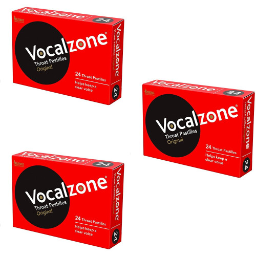 Vocalzone Original | Sore Throat Relief | Multi-Pack (3 x 24)