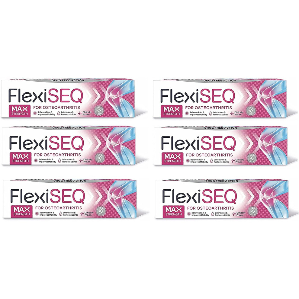 Flexiseq 50G Gel *** 6Pk Bundle Deal **** (Pain Associated With Osteoarthritis)