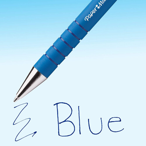 Paper Mate pack de 30+6 stylo à bille FlexGrip Ultra, bleu 2
