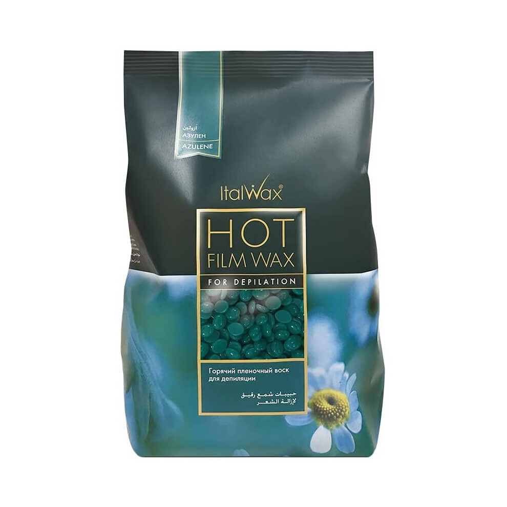 Brand:-Italwax Italwax Hot Film Wax Azulene 1000G