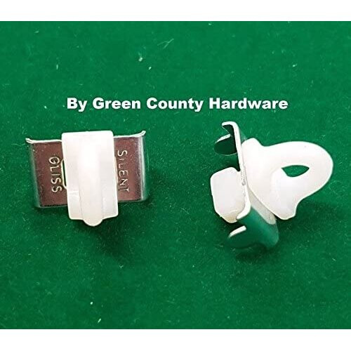 Silent Gliss 2 twist and turn curtain track end stops