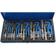 US Pro M5-M12 B2605 Bergen Professional Trade Quality 130 Piece Metric Thread and Helicoil Repair Kit