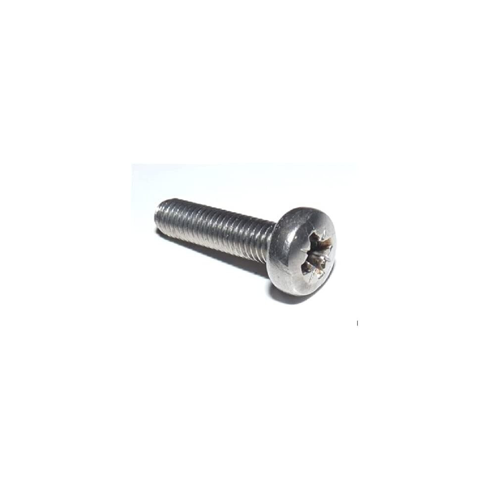Machine Screws/Bolts A2 Stainless Steel Pozi Pan Head Mch Screw M3 3Mm X 8Mm (Pack Of 100) 5053440615537