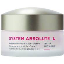 ANNEMARIE BRLIND - SYSTEM ABSOLUTE Crème de Nuit Régénérante - Hydratant Anti-Rides avec Aloe, Algues et Extraits de Meadowfoam