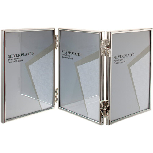 Maturi Photo Frame, Silver, 3.5 x 5