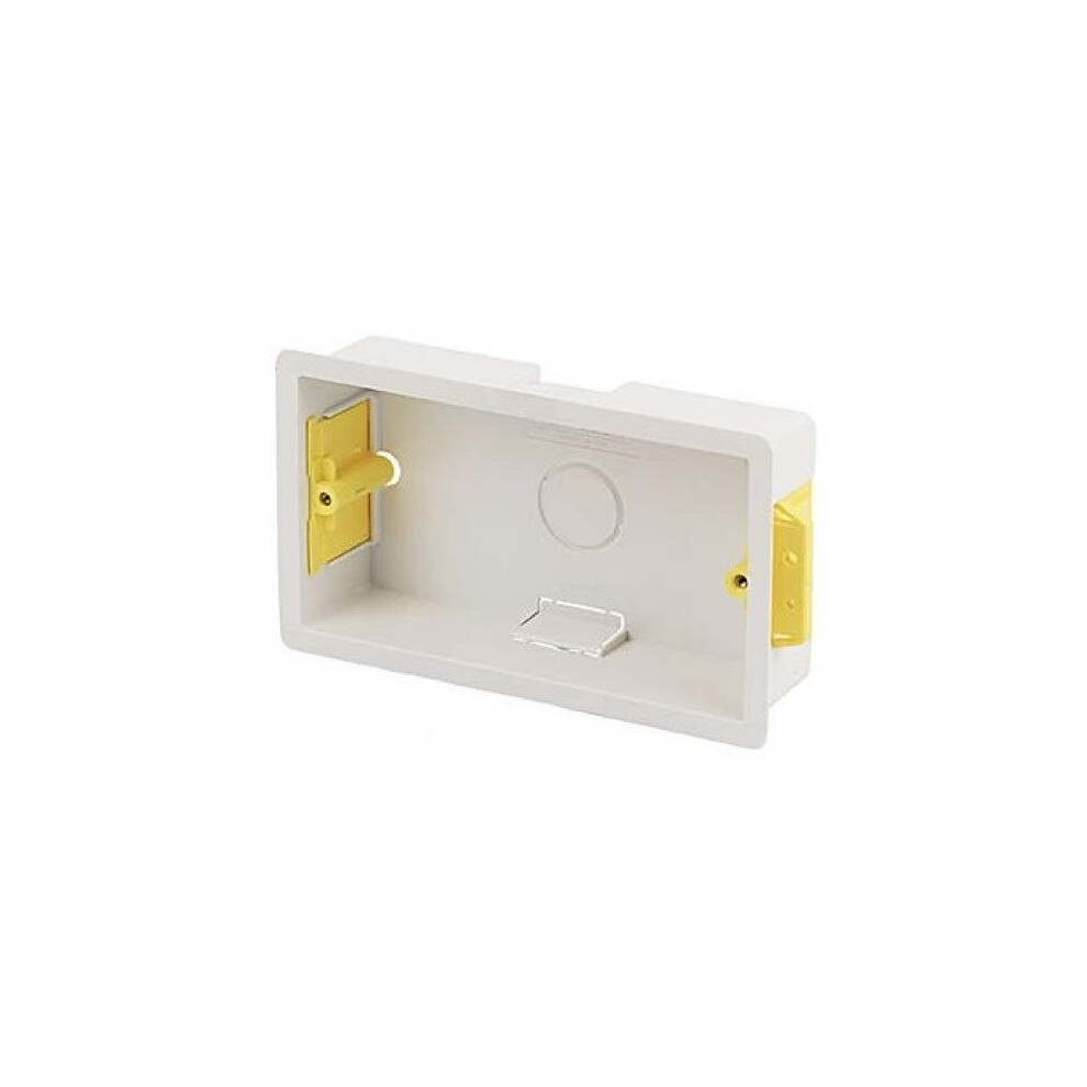 Appleby Pack of 5 x SB629 2 Gang 35mm Dry Lining Wall Boxes