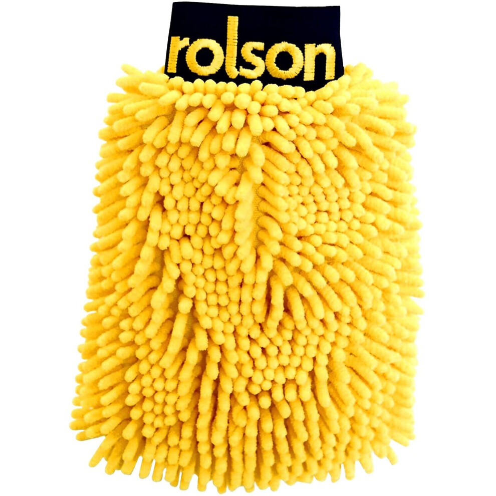 Rolson Micro Fibre Noodle Wash Mitt