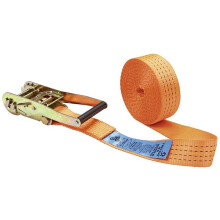 Kerbl 37147 Ratchet Lashing Strap 1 Part 50 mm x 6 m for Load 2,000 to 4,000 kg Orange