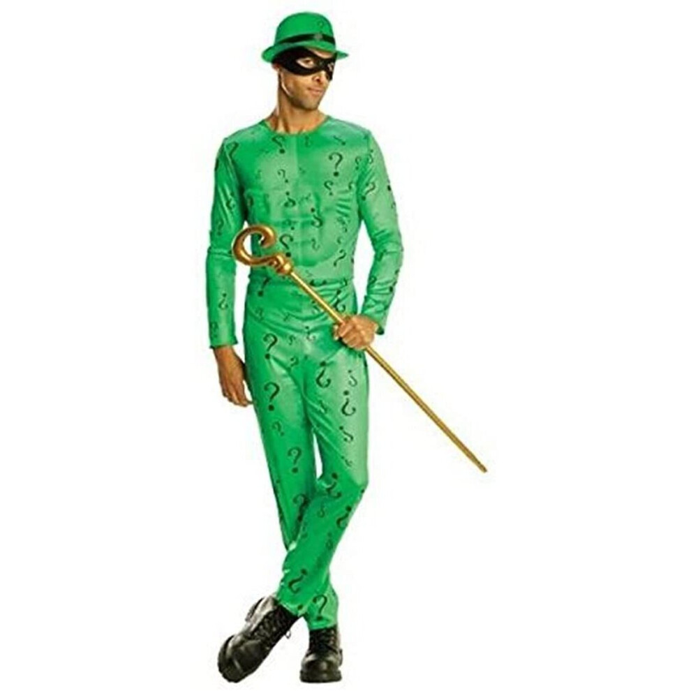 Rubie's 887104 Official The Riddler Batman Villain Costume, Adult, X-Large