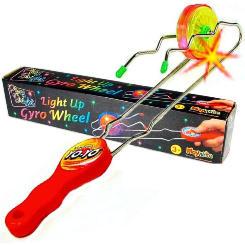 Light Up Gyro Kinetic Wheel (Rail Twister)