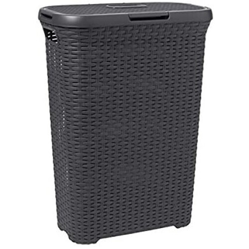 Curver CURVER Wäschekorb 40 L Dunkelgrau