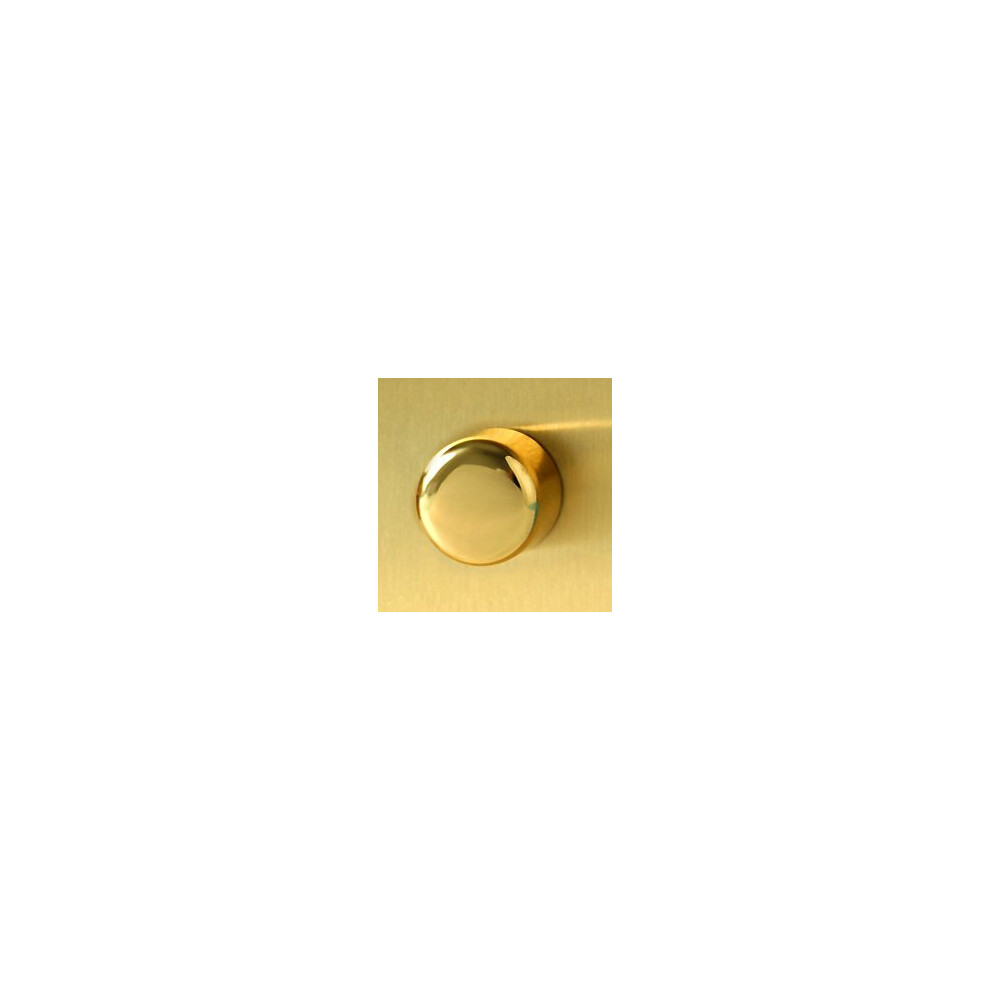 Replacement Universal Polished Brass Dimmer Switch Knob