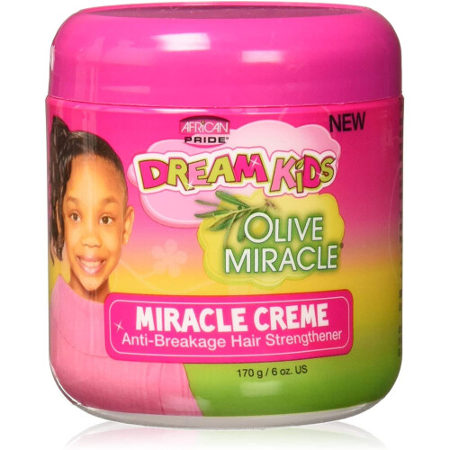 African Pride Dream Kids Olive Miracle Creme, 170 gram