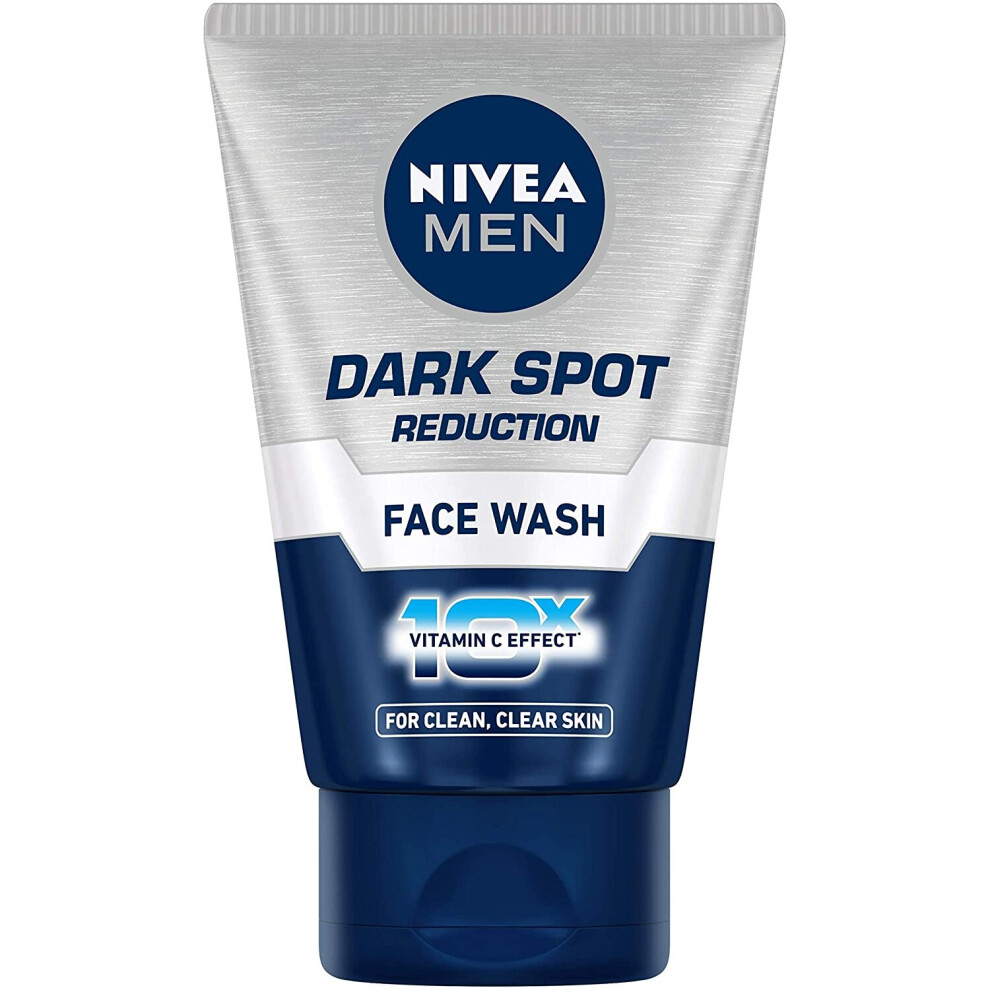 Nivea For Men Advance Whitening 10 In1 Face Wash, Dark Spot Reduction 50 Grams