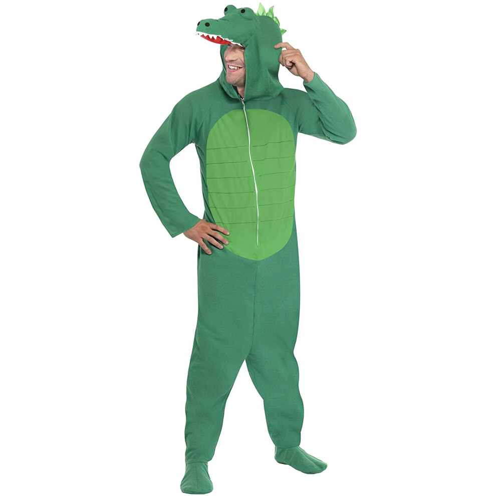 Smiffy's Crocodile Costume Green