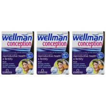 (3 Pack) - Vitabiotic - Wellman Conception | 30's | 3 Pack Bundle