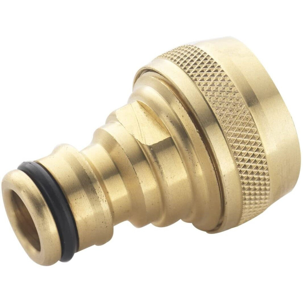 Spear & Jackson BWF2 1/2-inch Male Brass Hose Connector, Bronze