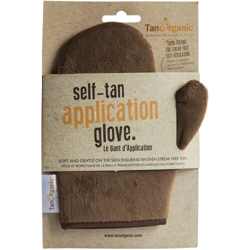TanOrganic TanOrganic Luxury Reusable Self Tanning Mitt Applicator Glove for Streak-Free Fake Tan