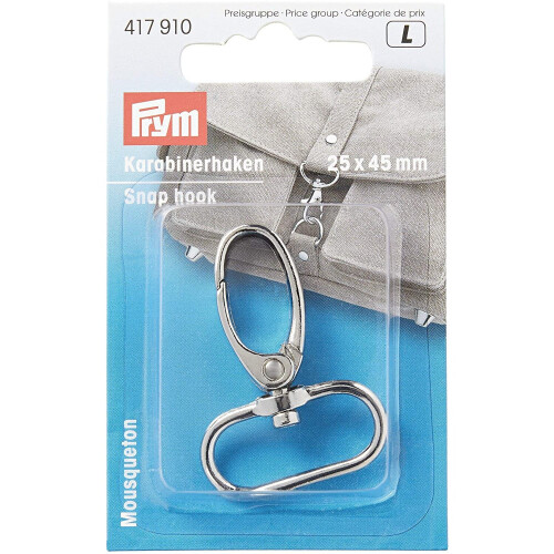 Prym Prym 25 mm Snap Hook, Silver