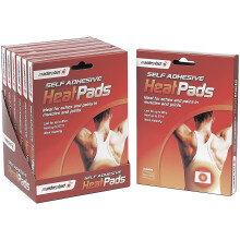 12 x Master Plast Self Adhesive Heat Pads, Lasts up to 8 Hours Each, 6 Packs of 2.