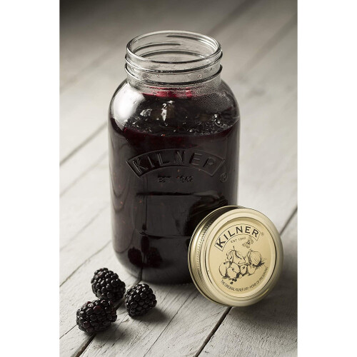 Kilner Kilner 25.401 Preserve, Jam, Chutney Jar, 1 Litre 1
