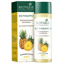 Biotique Pineapple Fresh Foaming Cleansing Gel for Normal To Oily Skin