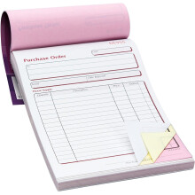 Pukka Pad, NCR Triplicate Purchase Order Book 137x203mm Pack of 5