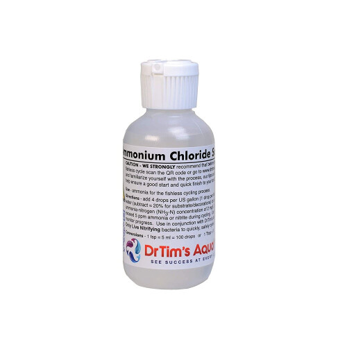 Dr Tim's Aquatics 830 Ammonium Chloride, 2 Oz Bottle