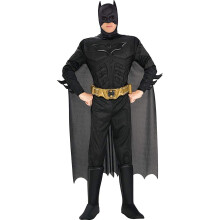 Rubie's Dark Knight Rises Costume, Mens Batman Muscle Costume Style 2, X-Large, CHEST 44 - 46", WAIST 36 - 40", INSEAM 33"
