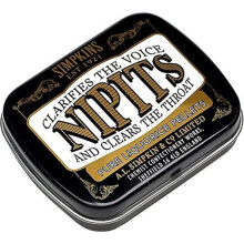 Nipits Liquorice Pellets Original Pocket-Size Tins 12 g (Pack of 6)
