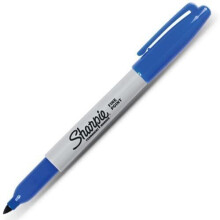 Sharpie Fine Point Permanent Marker Pen (Blue)